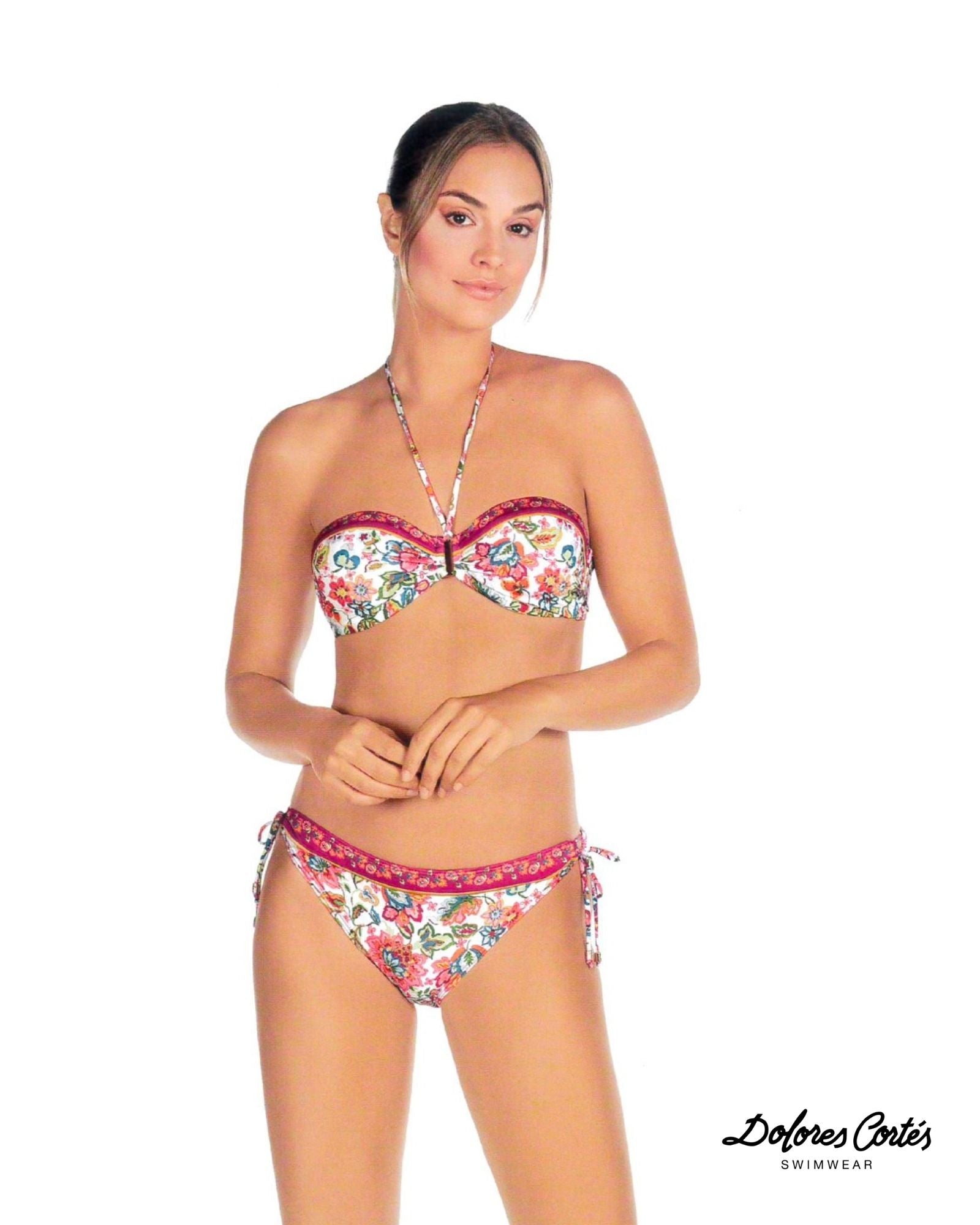 Bikini a Fascia Tropical Chic