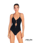 Costume Intero Nero "Iconic Cut-Out"