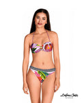 Bikini a Fascia "Tribal Bloom"