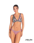 Bikini a Triangolo Fantasia Leaf