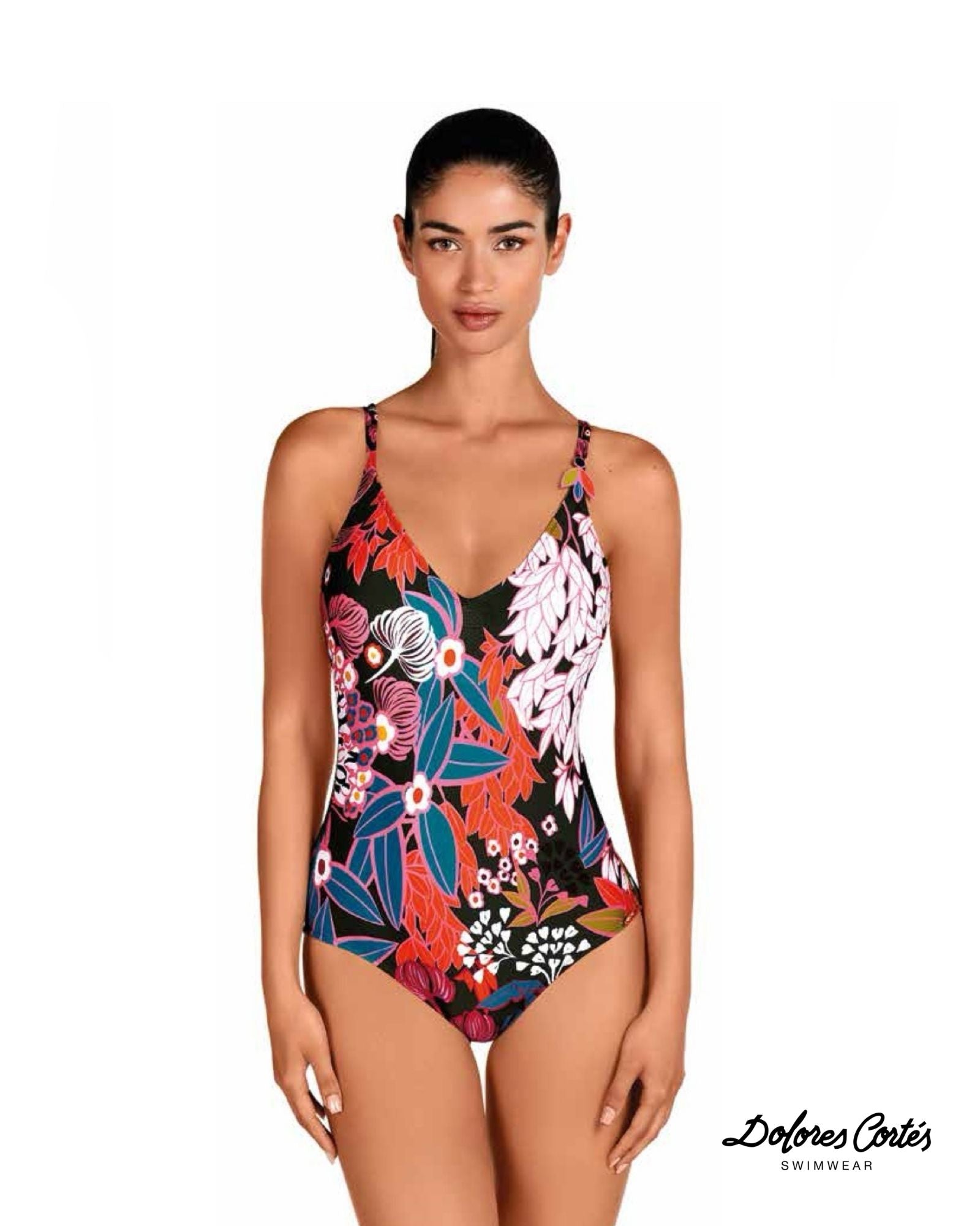 Tropical Noir One-Piece