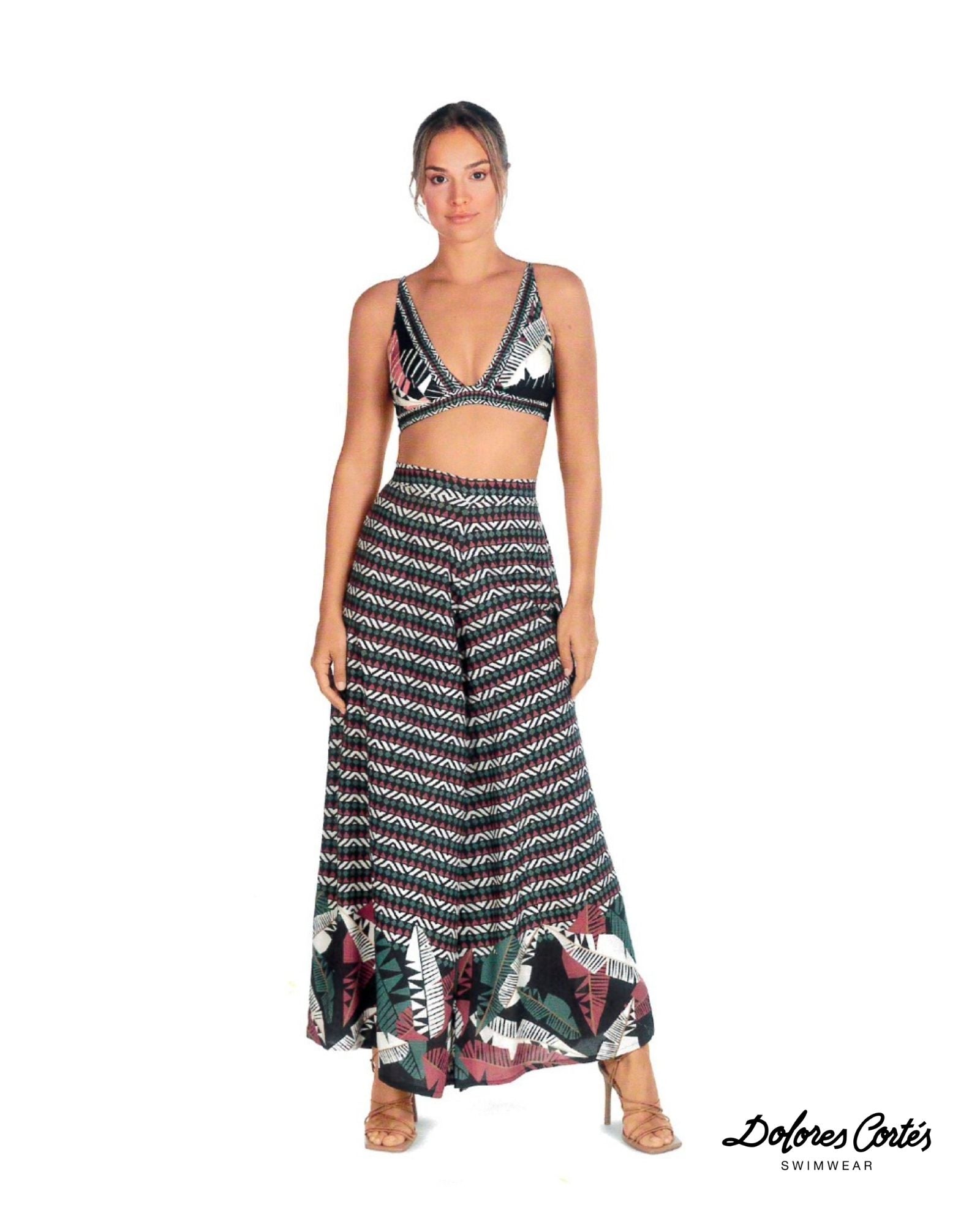 Gonna-Pantalone Geometric Ethnic