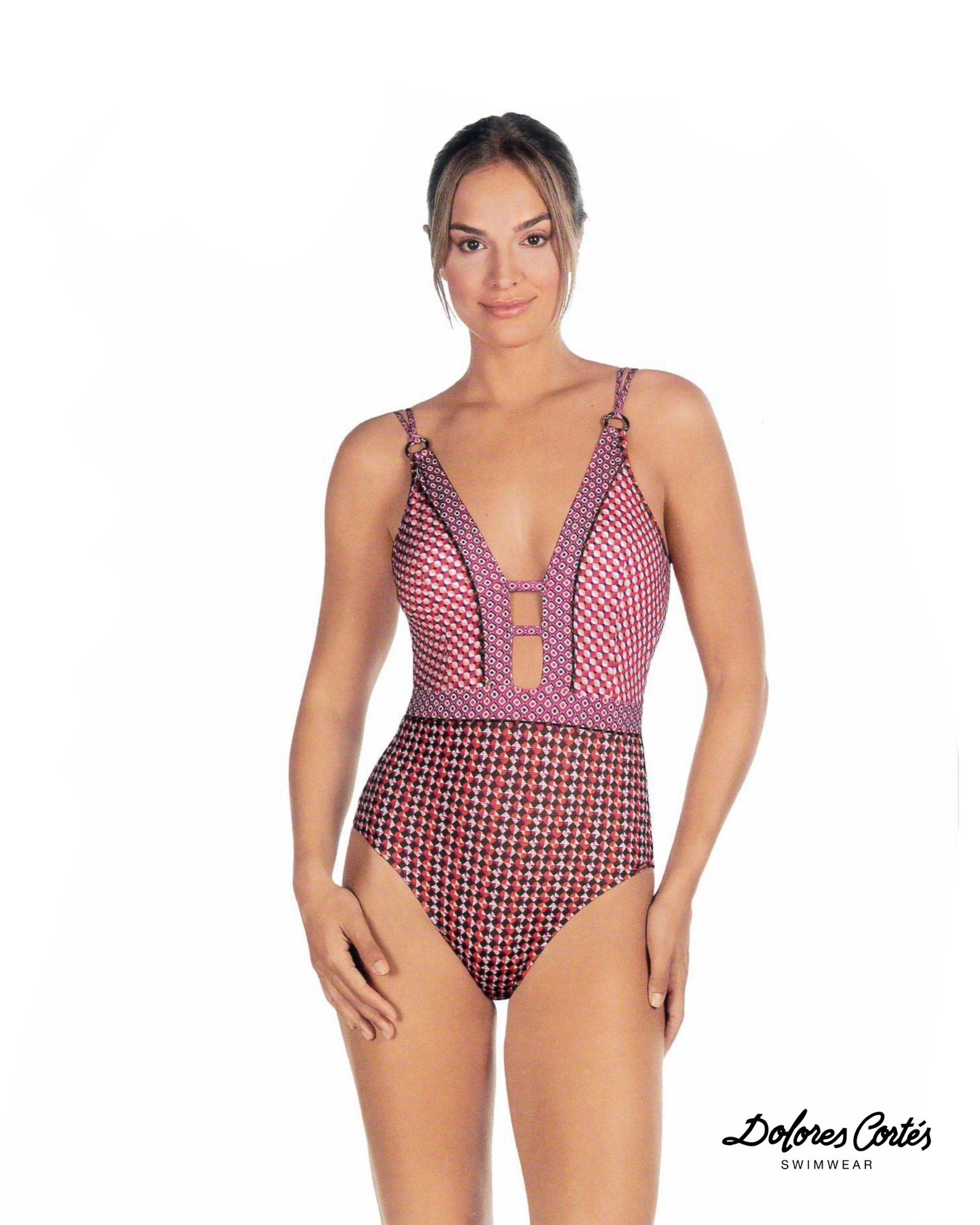 Costume Intero Effetto Geometrico